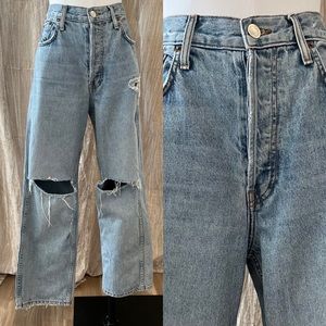 RE/DONE “Low Slung Crop Original” Jeans